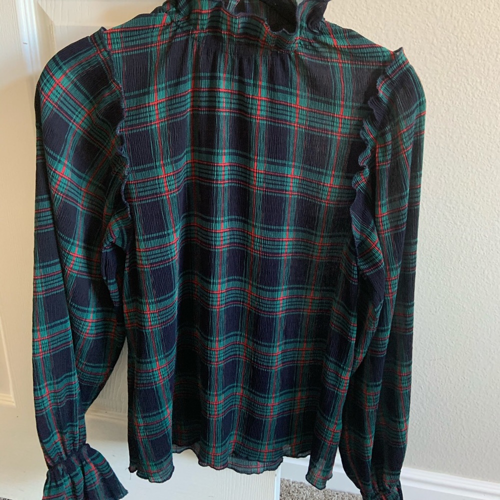 Adorable plaid blouse from Norstrom’s